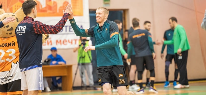 Левый крайний Павел Аркатов признан лучшим игроком "Динамо-Сунгуля" по итогам сентября