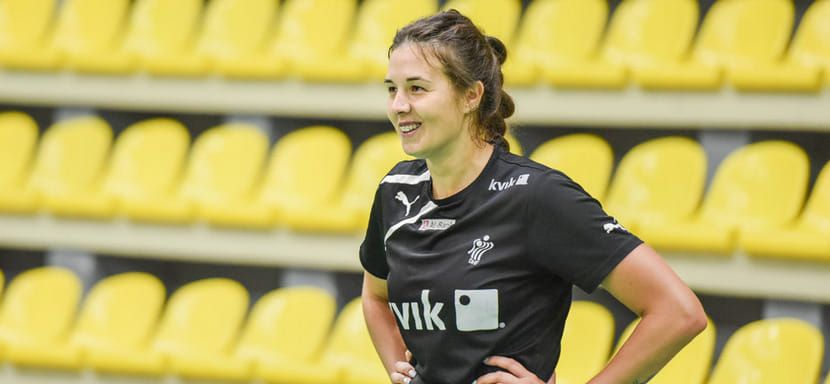 Беларусь. Наталья Даньшина о переходе в "Гомель": "Новый опыт. Здесь мне хочется вырасти в игровом плане" (ВИДЕО)