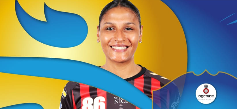 Франция. Египетская разыгрывающая "Ниццы" Эхсан Абдельмалек  признана лучшим игроком апреля в чемпионате Франции