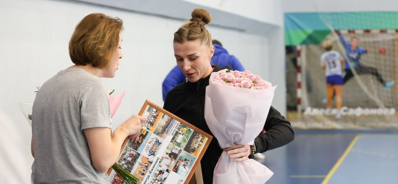 Левая полусредняя Карина Перегуд завершила игровую карьеру. Белоруска продолжит работу в тренерском штабе БНТУ-БелАЗ