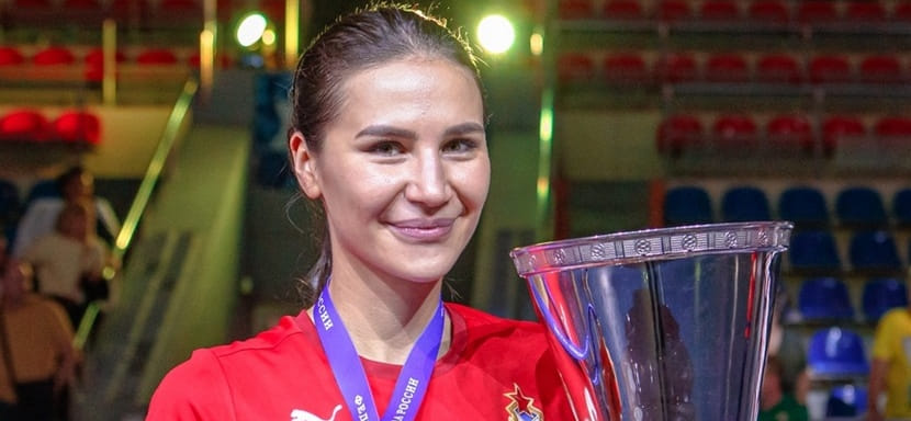 Кубок России. Екатерина Ильина: "Это была очень сложная игра. Эмоции просто переполняют, я очень счастлива" (ВИДЕО)