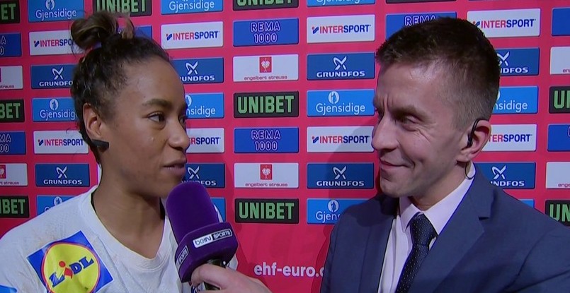 Женский Кубок ЕГФ. Эстель Нзе-Минко: "Лучшее чувство в мире я испытала бы, если бы мы победили и отпраздновали со всеми болельщиками вместе"