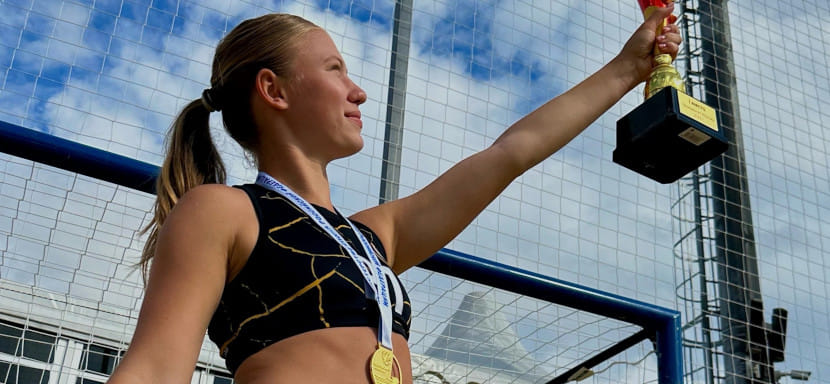 Olimpbet Суперлига. Элина Сивовалова: "Приехала в "Черноморочку", чтобы реализоваться и помочь команде, а не для того, чтобы быть ближе к морю"