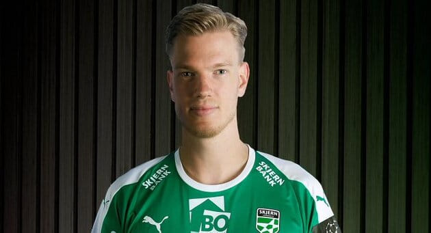 Норвегия. Левый крайний Каспер Эббесен стал игроком "Халдена"