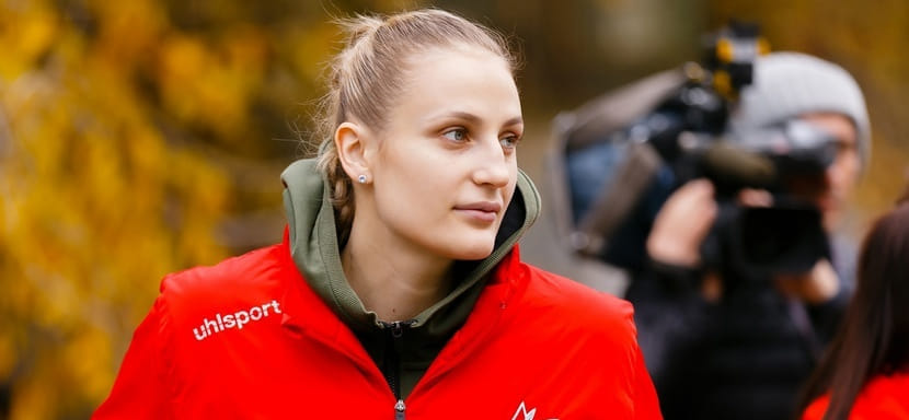 Olimpbet Суперлига. Ксения Дьяченко: "Была подвижным, спортивным ребёнком, занимавшимся многими видами спорта" (ВИДЕО)