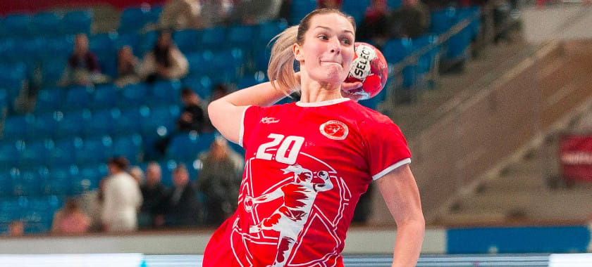 Olimpbet Суперлига. Линейная "Астраханочки" Ирина Шинкарук — лучшая гандболистка октября по версии БЦ и его читателей