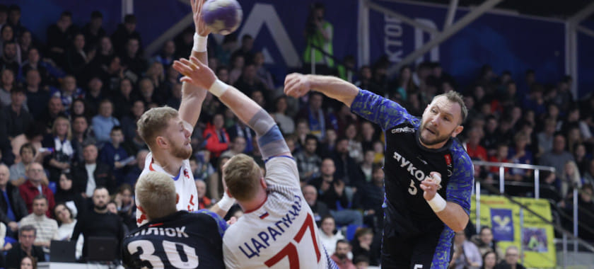 Столичный ЦСКА и в гостях оказался сильнее ставропольского "Виктора" и стал участником "финала четырёх" Кубка России