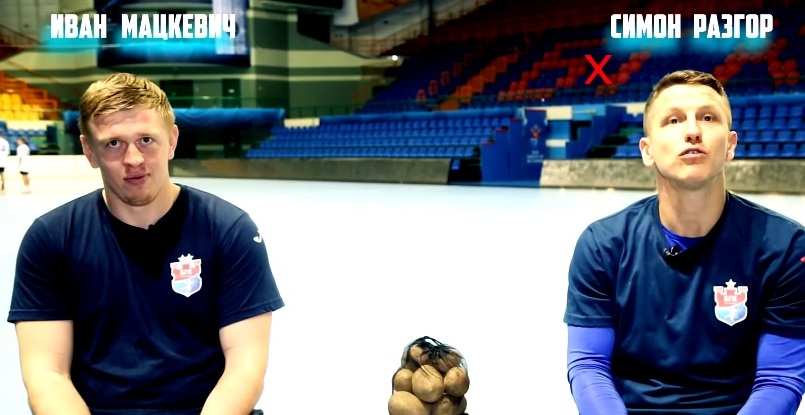 В стартовом выпуске нового проекта БГК Иван Мацкевич и Симон Разгор "рубятся" за мешок картошки (ВИДЕО)