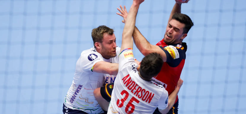 Сборная Норвегии вырвала минимальную победу у команды Испании в основном раунде мужского чемпионата Европы-2026