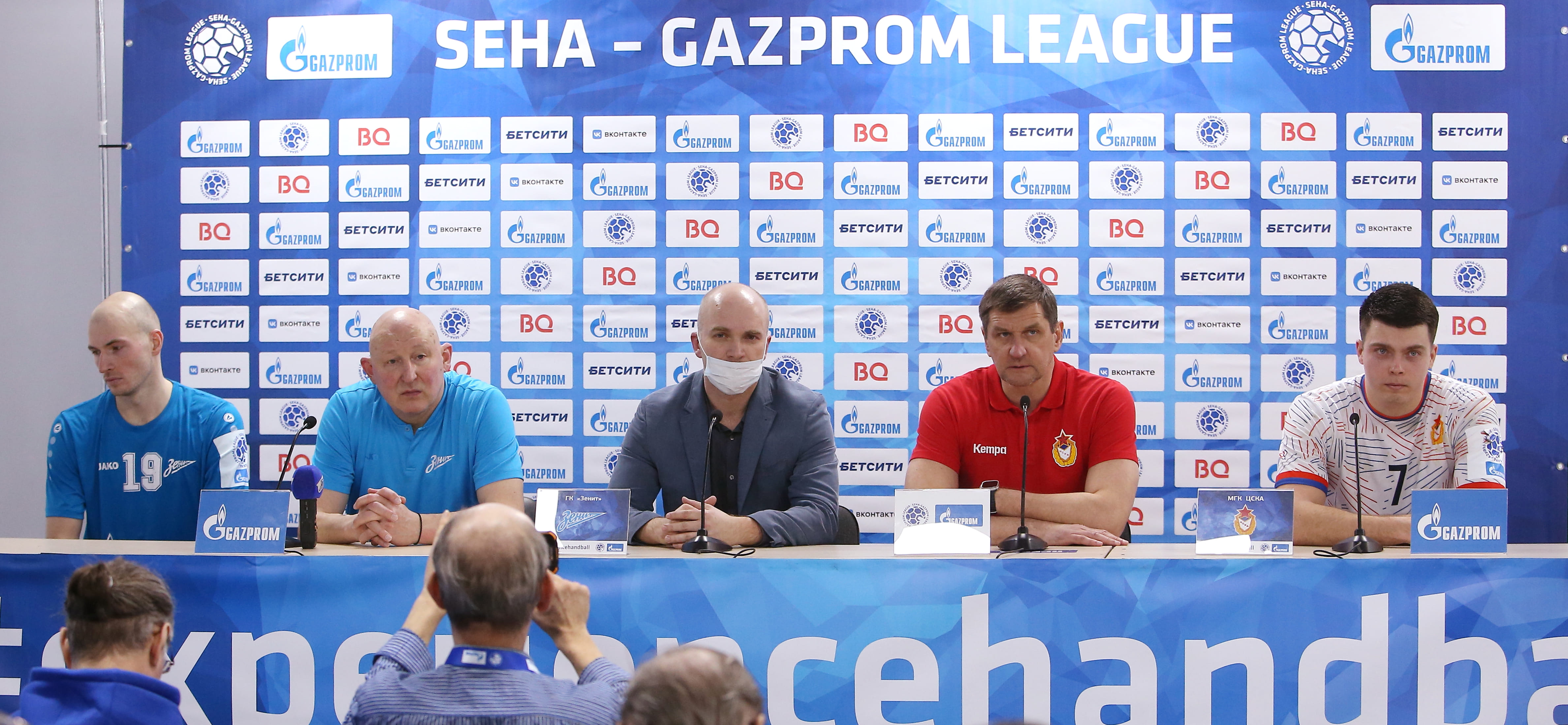 SEHA-Gazprom League. Олег Ходьков: "Скорее всего, у Рудя надрыв задней поверхности бедра. Главное, чтобы он оказался небольшим"