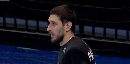 Лига чемпионов. Сэйв голкипера "Чеховских Медведей" Дмитрия Павленко — лучший в десятом туре. Также в топ-5 — Игорь Чуприна