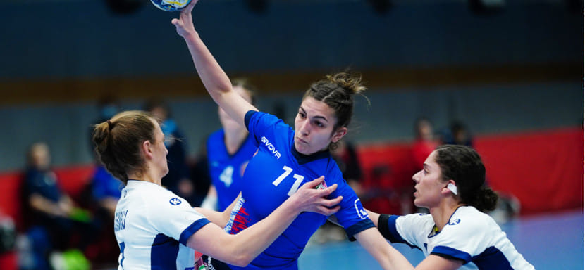 ЧЕ-2022. Женская сборная Греции разгромила команду Латвии и практически гарантировала себе первое место в отборочной группе