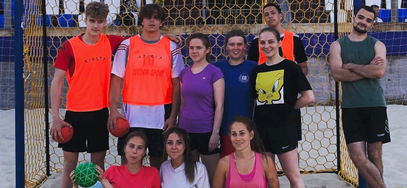 Пляжный гандбол. Мужская и женская команды "Территории спорта" стали победителями чемпионата Москвы, завершившегося в воскресенье