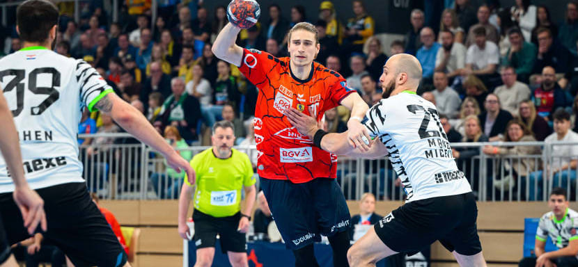 Европейская лига. "Берлин" Виктора Киреева и "Райн Лёвен" одержали домашние победы и стали последними участниками 1/4 финала