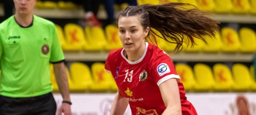 Беларусь. Российская правая полусредняя Наталия Даньшина впервые в сезоне признана лучшим игроком месяца в "Гомеле"