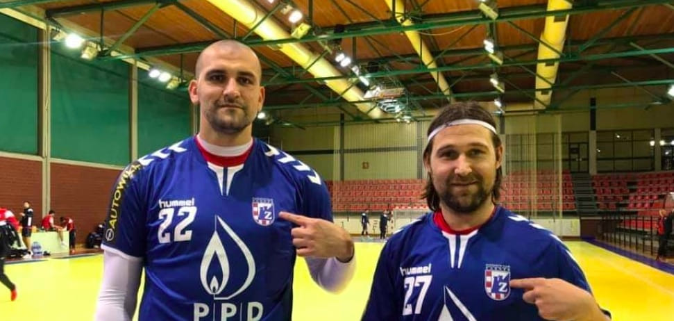 Балканы. Иван Чупич и Желько Муса позируют в форме "Загреба" (ФОТО)