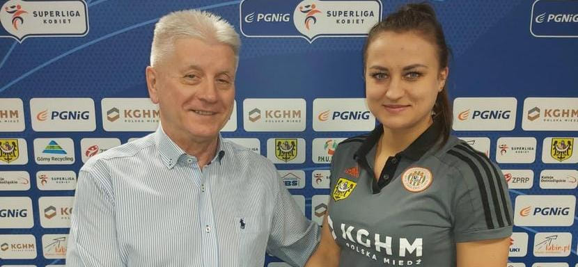 Разыгрывающая сборной Польши Эмилия Галиньска продлила контракт с "Заглембе" из Любина