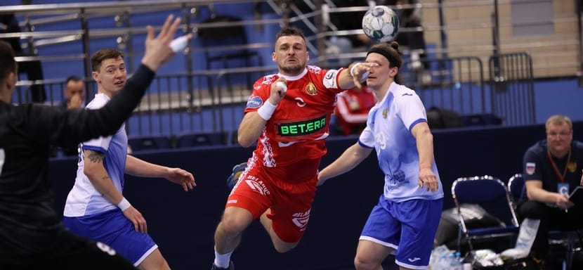 Friendly match. The national team of Belarus achieved the victory over the Russian team with a three-ball advantage in the first meeting on Chizhovka-Arena