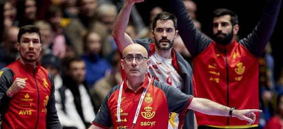 ЧЕ-2020. Главный тренер сборной Испании Хорди Рибера: "Задачу выйти в следующий раунд, набрав два очка, мы выполнили довольно легко"