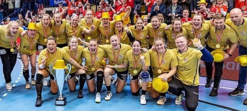 Дания. "Эсбьерг" в финале Кубка страны оказался сильнее "Нюкёбинга" с разницей 10 мячей и выиграл трофей в третий раз подряд