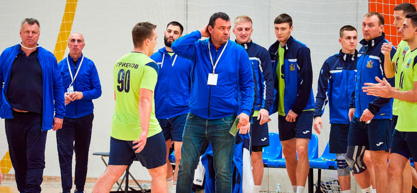 Высшая лига. Алексей Доронкин: "Выиграли 6 матчей подряд, но игрой я недоволен. Особенно в последней встрече" (ВИДЕО)