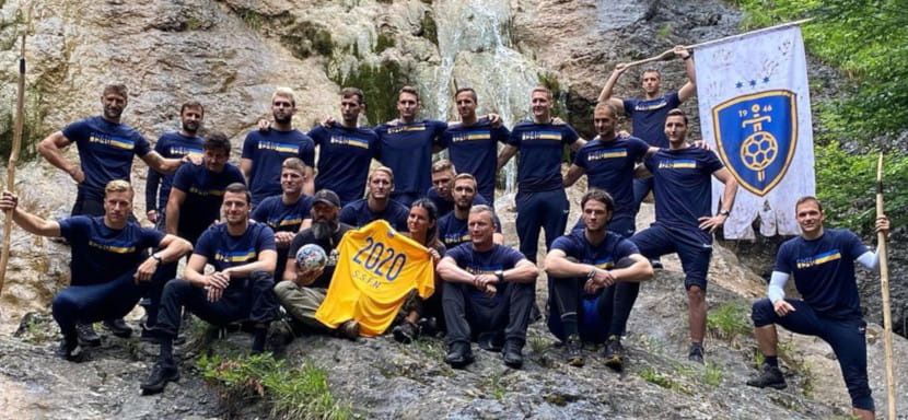 Балканы. Игроки "Целе" в рамках тимбилдинга провели более пятидесяти часов в лесу, без привычных благ цивилизации (ФОТО)