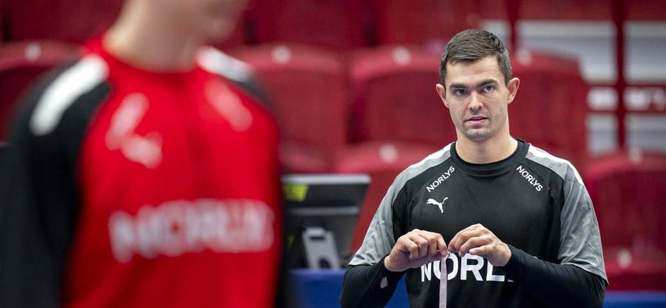 ЧМ-2023. Николай Якобсен о травме Расмуса Лауге Шмидта: "Он тренируется вместе с командой. Посмотрим, сможет ли попасть в заявку"