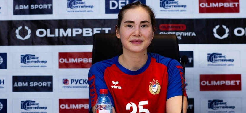 Карина Сабирова: "Мы выиграли с преимуществом в один мяч, но это не та разница, которую хотелось бы"