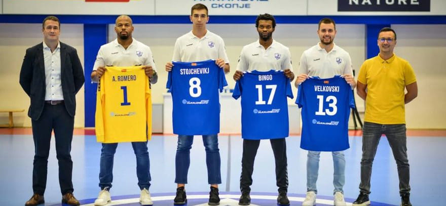 Балканы. "Алкалоид" представил четверых новичков. Среди них чемпион мира 2011 года из Франции и 20-летний македонец ростом 2,07