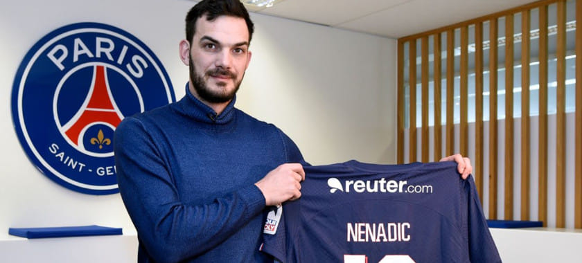 Франция. Официально. 37-летний Петар Ненадич, со скандалом покинувший "Веспрем", подписал контракт с "ПСЖ" до конца сезона