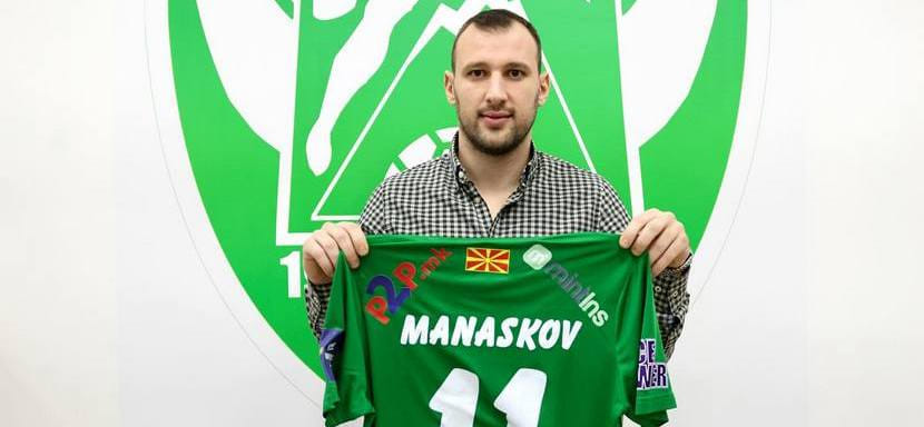 Балканы. 31-летний левый крайний Деян Манасков, находившийся без клуба полгода, подписал контракт с "Еврофармом Пелистером"