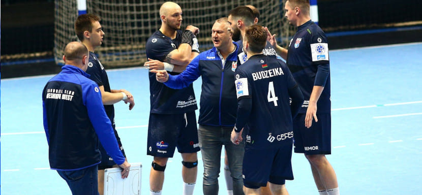 Эдуард Кокшаров: "Нам без разницы, с кем играть в плей-офф СЕХА-лиги. Предпочтение — дома, на территории Беларуси" (ВИДЕО)