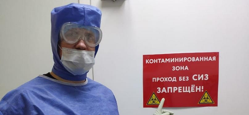 Врач сборной России Артем Крынцилов: "Если будет вторая волна, конечно, пойдем снова работать. Мы должны участвовать в лечении"