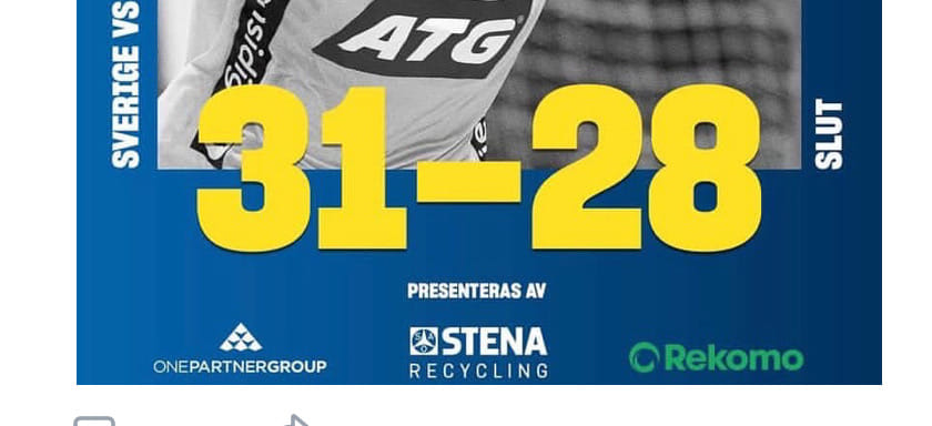 Сборная России уступила команде Швеции — 28:31. Это второе поражение команды на товарищеском турнире в Нидерландах