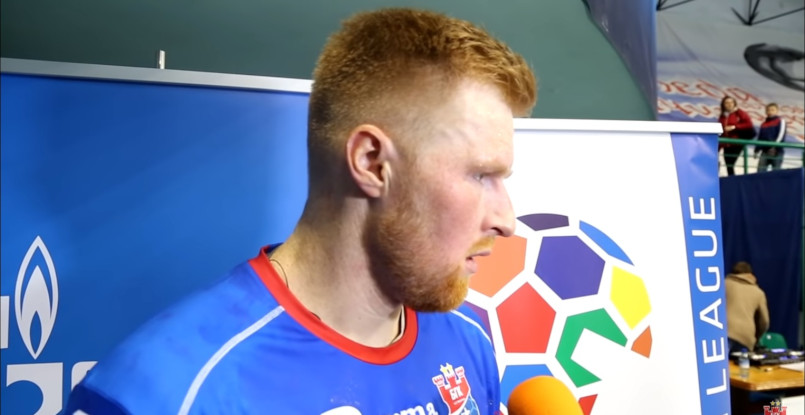 Вячеслав Шумак: "Встречу выиграли за счет действий в обороне. В атаке было много потерь, хромала реализация" (ВИДЕО)