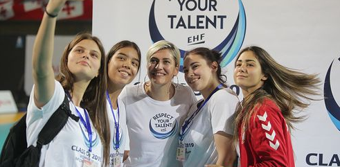 "Уважай свой талант" — продолжается проект ЕГФ, направленный на развитие одаренных гандболисток