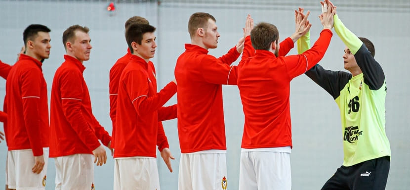 Суперлига Париматч. ЦСКА дома довольствовался ничьей в ответном матче со СГАУ-"Саратовом". В финале армейцев ждут "Чеховские Медведи"