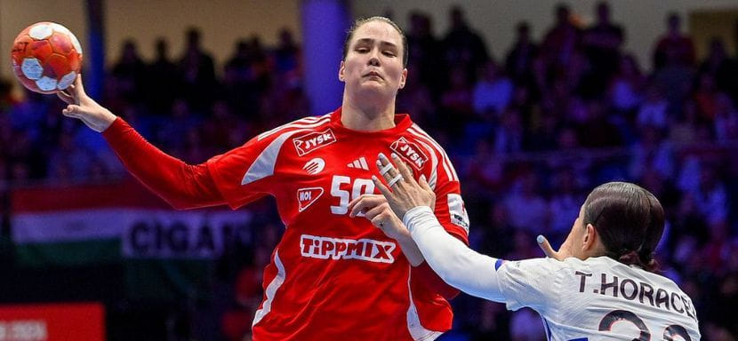 Разыгрывающая сборной Венгрии Ченге Куцора — автор лучшего гола во время финального уик-энда чемпионата Европы-2024 (ВИДЕО)