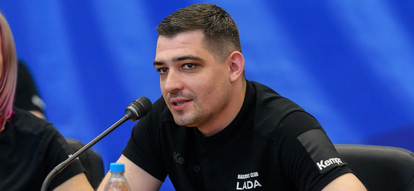 Olimpbet Cуперлига. Генеральный директор "Лады" Антон Анташев о введении Fan ID: "Гандбола это пока не касается. Это больше относится к футболу"