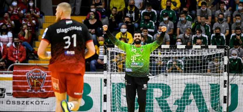 Венгрия. Испанский вратарь "Веспрема" Родриго Корралес заразился коронавирусом. Команда ушла на профилактический карантин