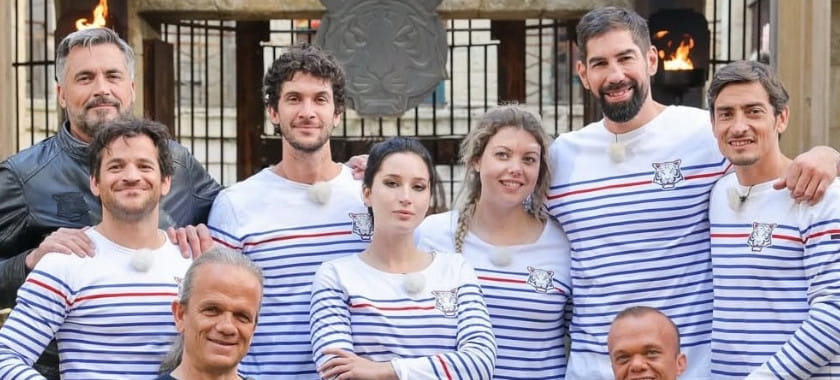 Никола Карабатич принял участие в передаче "Форт Боярд" на французском ТВ. С ним в команде была франко-белорусская актриса Катрин Давыденко (ФОТО)