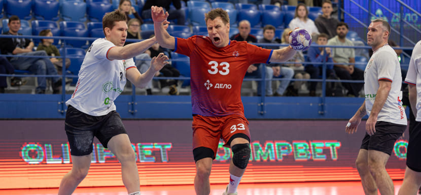 ЦСКА на домашней площадке разгромил волгоградский "Каустик" и праздновал тринадцатую викторию в Суперлиге-2025/26