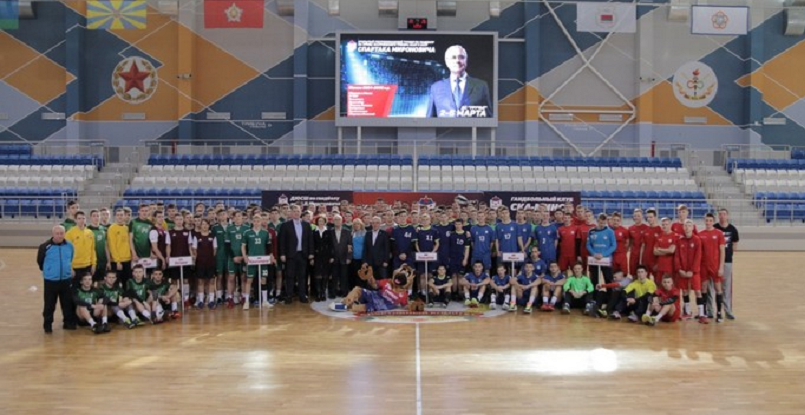 Беларусь. Победу на международном турнире на призы Спартака Мироновича досрочно одержали гандболисты РГУОРа