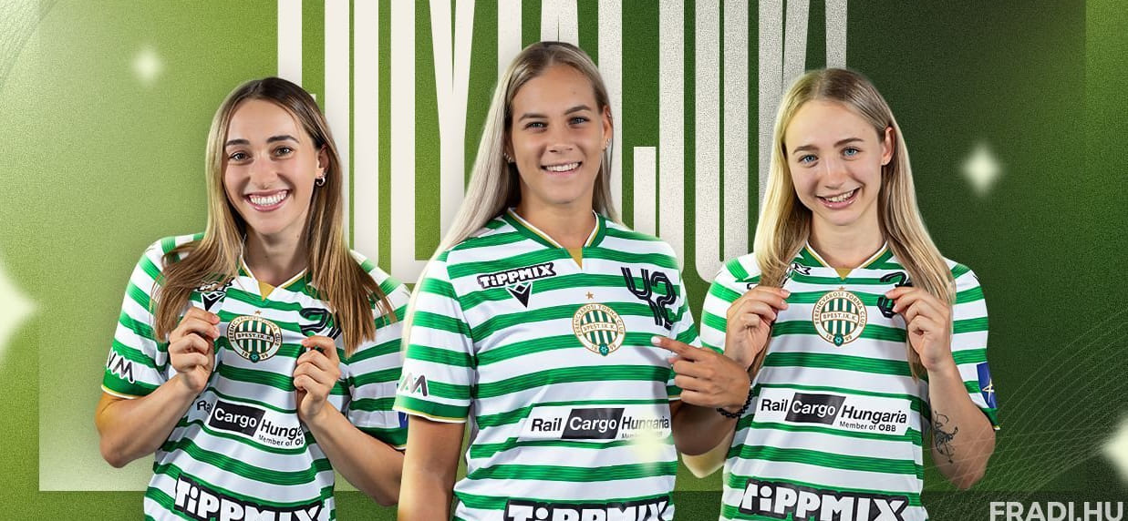 Венгерский "Ференцварош" продлил контракты с Петрой Шимон, Катрин Клуйбер и Гретой Мартон