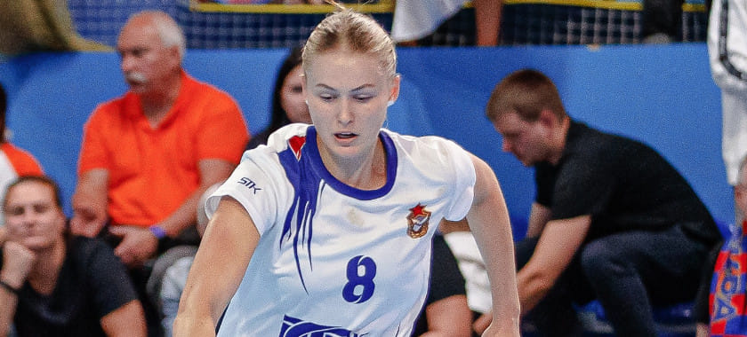 Olimpbet Суперлига. Елена Михайличенко, Анастасия Илларионова и Наталья Чигиринова провели 100-й матч в составе ЦСКА