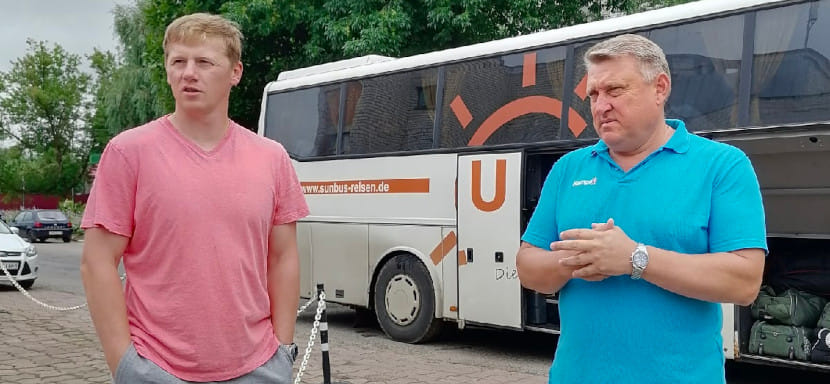 Беларусь. Гандболисты "Машеки" отправились на учебно-тренировочный сбор в агрогородок Александрия