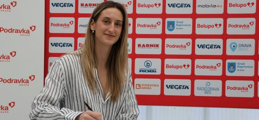 Линейная Сара Шенвальд продолжит защищать цвета "Подравки", где является капитаном