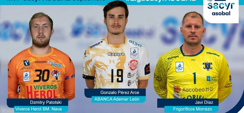 Испания. Белорусский голкипер "Навы" Дмитрий Потоцкий номинирован на звание лучшего игрока сентября в лиге ASOBAL