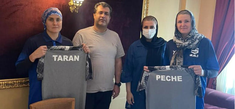 Официально. Российские гандболистки Юлия Таран и Екатерина Пече подписали контракты с чемпионом Ирана из Мешхеда