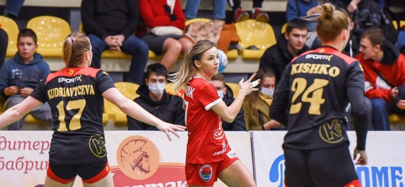 Беларусь. Правая крайняя Кристина Скрипак признана лучшей гандболисткой "Гомеля" в ноябре